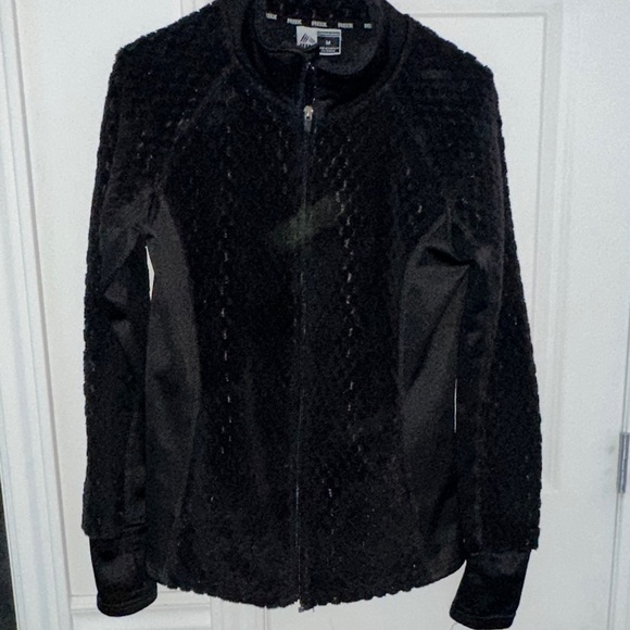 RBX Jackets & Blazers - RBX Elegant Black Teddy Jacket